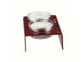 Adi Sidler Shabbat Shalom Candlesticks, Table Design - Red