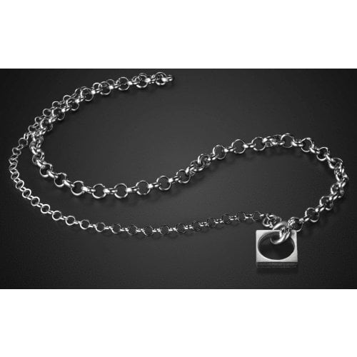 Adi Sidler Two in One Man's Bracelet and Necklace Chain - Stainless Steel