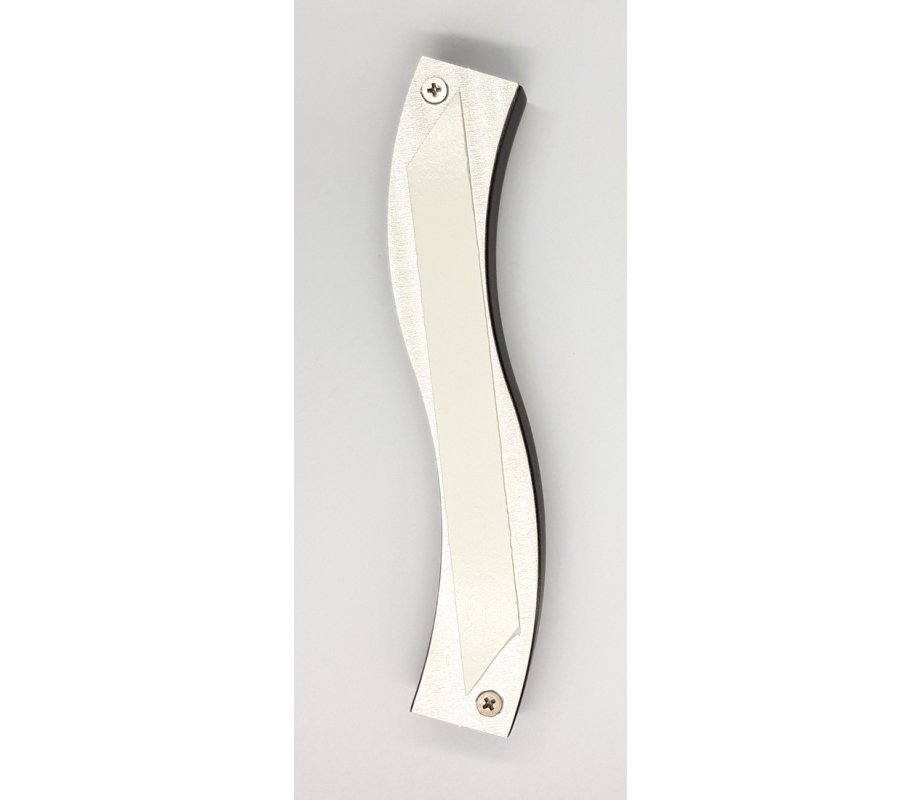 Adi Sidler Wave Design Mezuzah Case - Black