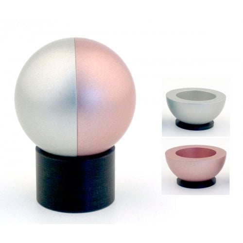 Agayof Aluminum Traveling Candlesticks Ball Series - Pink
