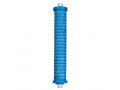 Agayof Cylinder Mezuzah Case with Shema Prayer, Dark Colors - 4 Inches Height