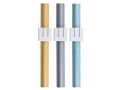 Agayof Cylinder Mezuzah Case with Square Shin, Light Colors - 5