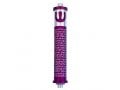 Agayof Cylinder Mezuzah, Shema and Curving Shin Dark Colors - 4 Inches Height