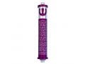 Agayof Cylinder Mezuzah, Shema and Curving Shin Dark Colors - 4 Inches Height