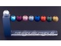 Agayof Hanukkah Menorah with Balls in Space - Miracles and Wonders Words