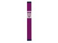 Agayof Mezuzah Case with Bubbly Dots Shin, Dark Colors - 5 Inches Height
