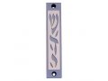 Agayof Mezuzah Case with Letters of Divine Name in Light Colors - 4 Inches Height