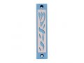 Agayof Mezuzah Case with Letters of Divine Name in Light Colors - 4 Inches Height