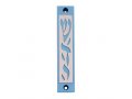 Agayof Mezuzah Case with Letters of Divine Name in Light Colors - 4 Inches Height