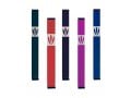 Agayof Mezuzah Case with Shin of Three Leaves, Dark Colors - 4 Inches Height