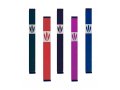 Agayof Mezuzah Case with Shin of Three Leaves, Dark Colors - 5 Inches Height