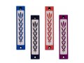 Agayof Mezuzah Case with Wheat Image in Dark Colors - 4 Inches