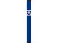 Agayof Pillar Mezuzah Case with Curving Shin, Light Colors - 5 Inches Height