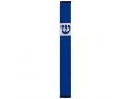 Agayof Pillar Mezuzah Case with Curving Shin, Light Colors - 5 Inches Height