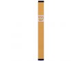 Agayof Pillar Mezuzah Case with Curving Shin, Light Colors - 6 Inches Height
