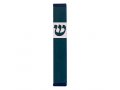Agayof Pillar Mezuzah Case with Curving Shin in Dark Colors  4 Inches Height