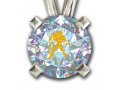 Aquarius Zodiac Pendant by Nano Jewelry- Silver