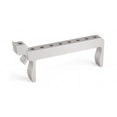 Arik Weiss Silver Chai Chanukah Menorah - Israel Museum