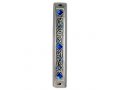 Art Nouveau Mezuzah Case with Stones