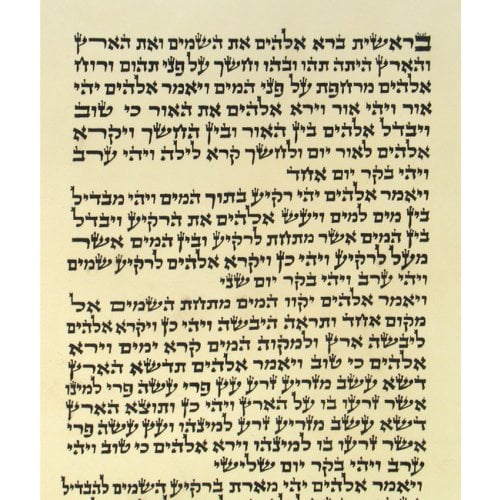 Ashkenaz Torah Scroll - Ktav Beit Yosef