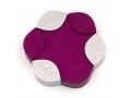 Avner Agayof Anodized Aluminum Travel Candle Holders, Leaf Collection - Purple