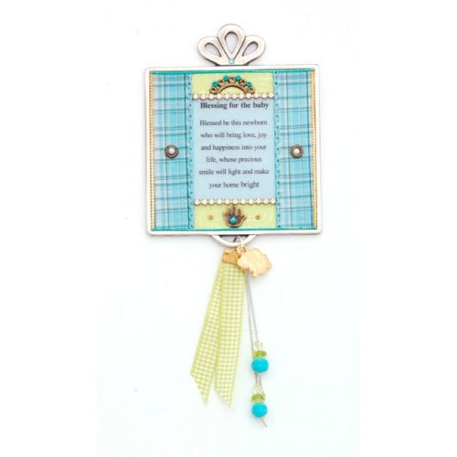 Baby Blessing - Green by Ester Shahaf