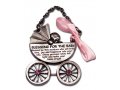 Baby Carriage with Jewish Blessing for a New Baby