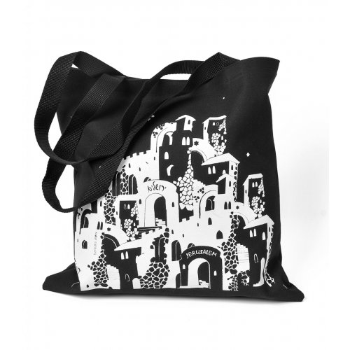 Barbara Shaw Canvas Tote bag - Jerusalem Images