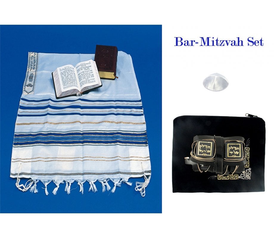 How to tie the tzitzit (hyakinthinos), Tefillin, About Tallit
