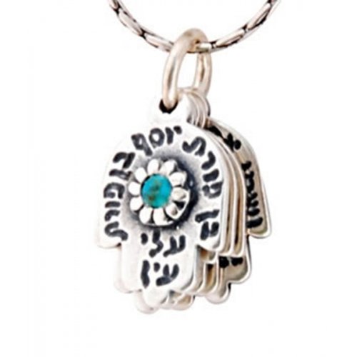 Ben Porat Hamsa Jewelry for Men with Blessings