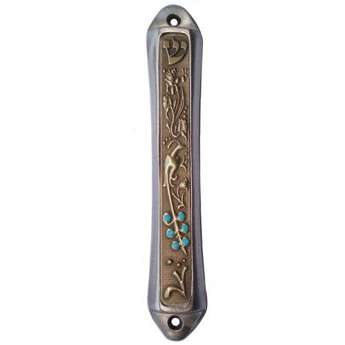 Bird of Paradise Large Mezuzah Case