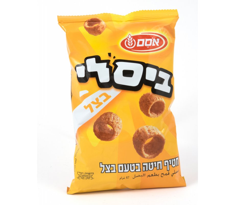 Bissli Snack with Onion Flavor by Osem - Large Size