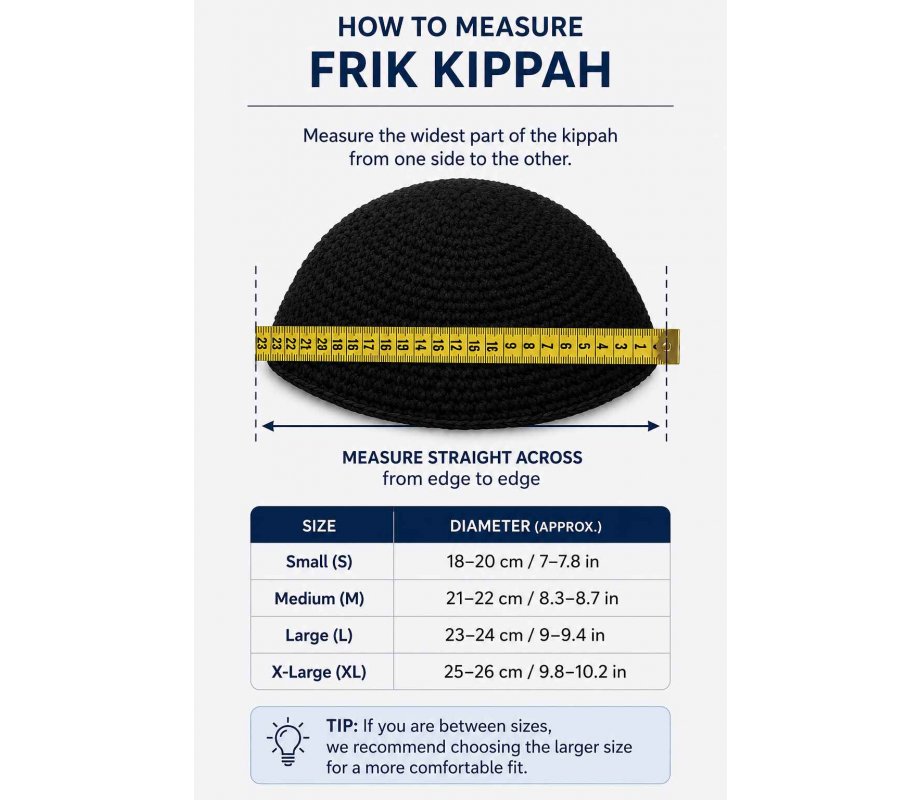Black Frik Kippah