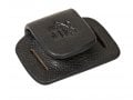 Black Leather Magnetic Tefillin Hand Strap Holder