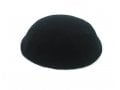 Black Premium DMC knitted Kippah