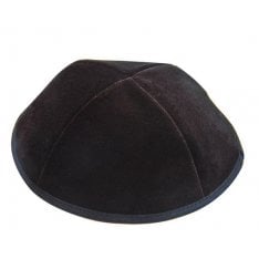 Black velvet kippah