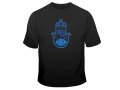 Blue Hamsa Chai Good Luck T-Shirt