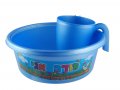 Blue Wash Cup & Bowl for Kids - Netilat Yadayim