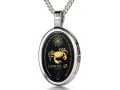 Cancer Zodiac Pendant by Nano Jewelry