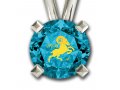 Capricorn Zodiac Pendant by Nano Jewelry- Silver