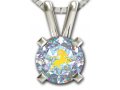 Capricorn Zodiac Pendant by Nano Jewelry- Silver