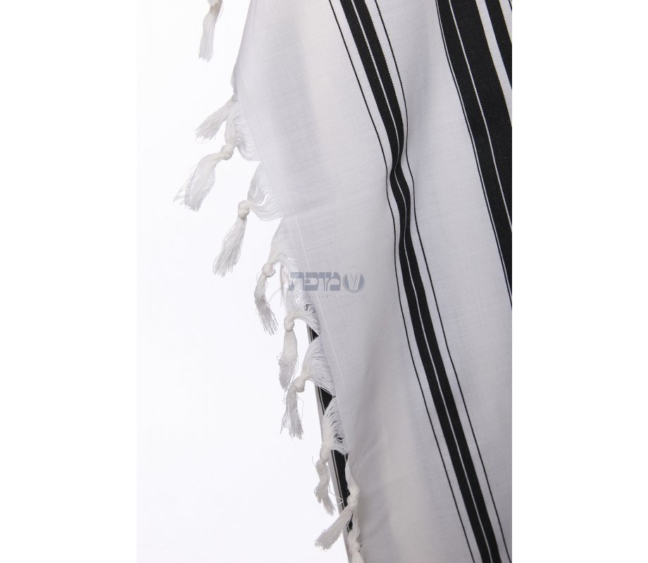 Chabad Traditional Wool Tallit Non Slip Prayer Shawl without Tzitzit