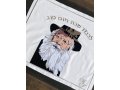Challah Cover with Lubavitch Chabad Rabbi and Embroidered Hebrew Words