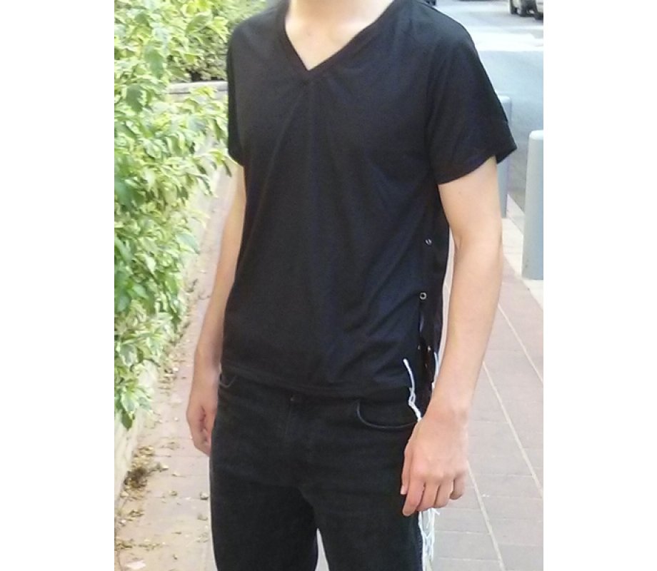 childrens black shirt