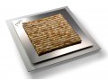 Classic Stainless Steel Matzah Tray by Laura Cowan