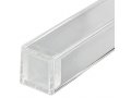 Clear Plastic Mezuzah Case, Light Silver Speckles  Option: 10 or 12 cm Scroll