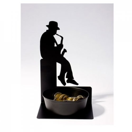 Coin Holder- Saxophonist