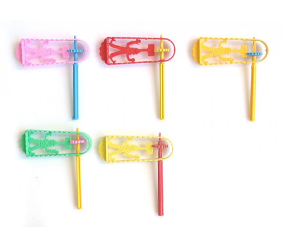 Colorful Low Cost Purim Groggers