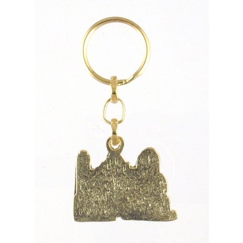 Colorful Metal Keychain - Jerusalem Image