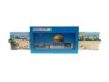 Colorful Wood Magnet with Pull-Out Sides  Dome of the Rock and Jerusalem